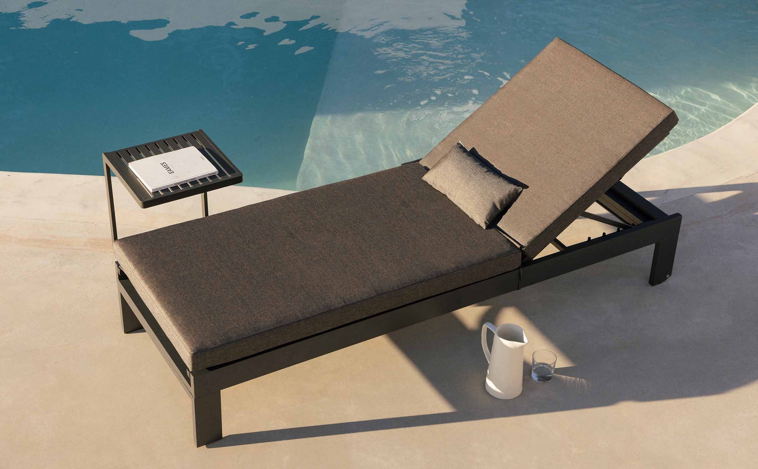 Transat avec Coussin Amovible et Coussin Rectangulaire New Kreta, image de la gelerie 1