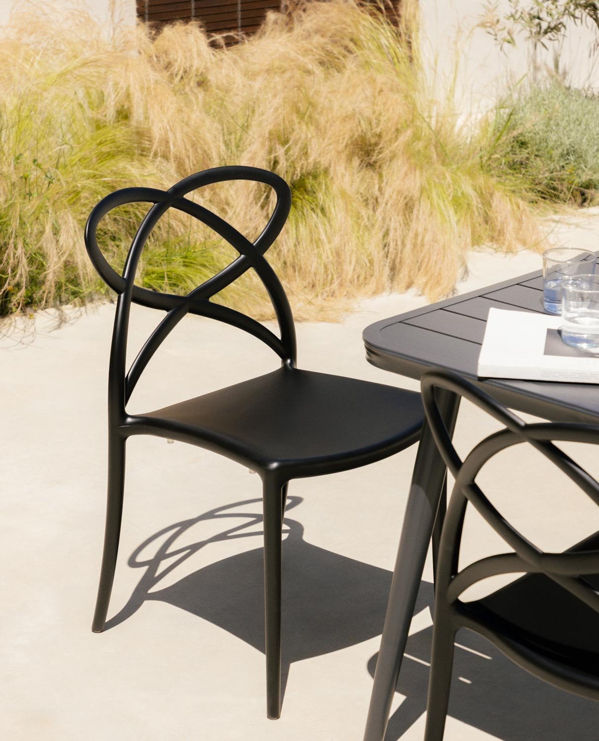 Pack 2 Chaises d'Extérieur en Polypropylène Cielo, image de la gelerie 2