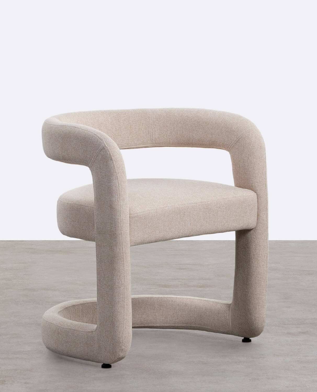 Pack de 4 Chaises de Salle à Manger en Tissu Winsi, image de la gelerie 1