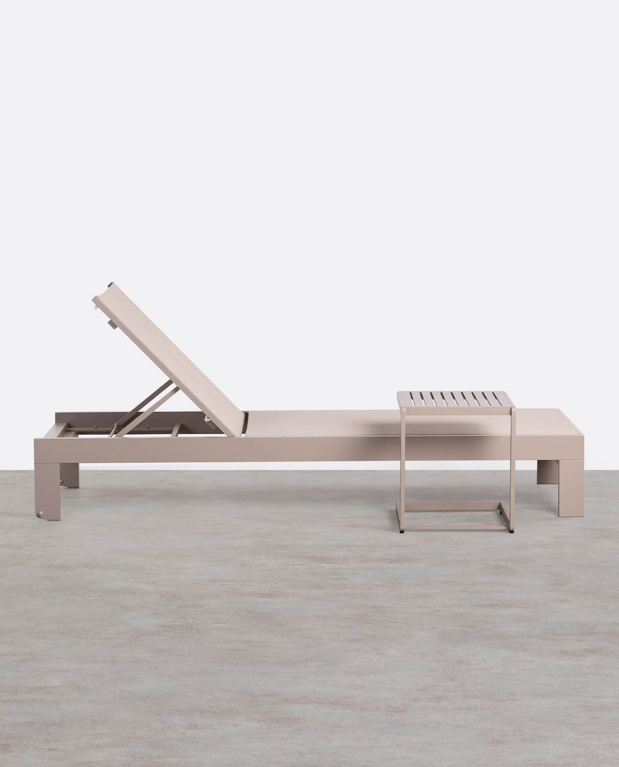 Transat et Table d´Appoint en Aluminium New Kreta, image de la gelerie 2