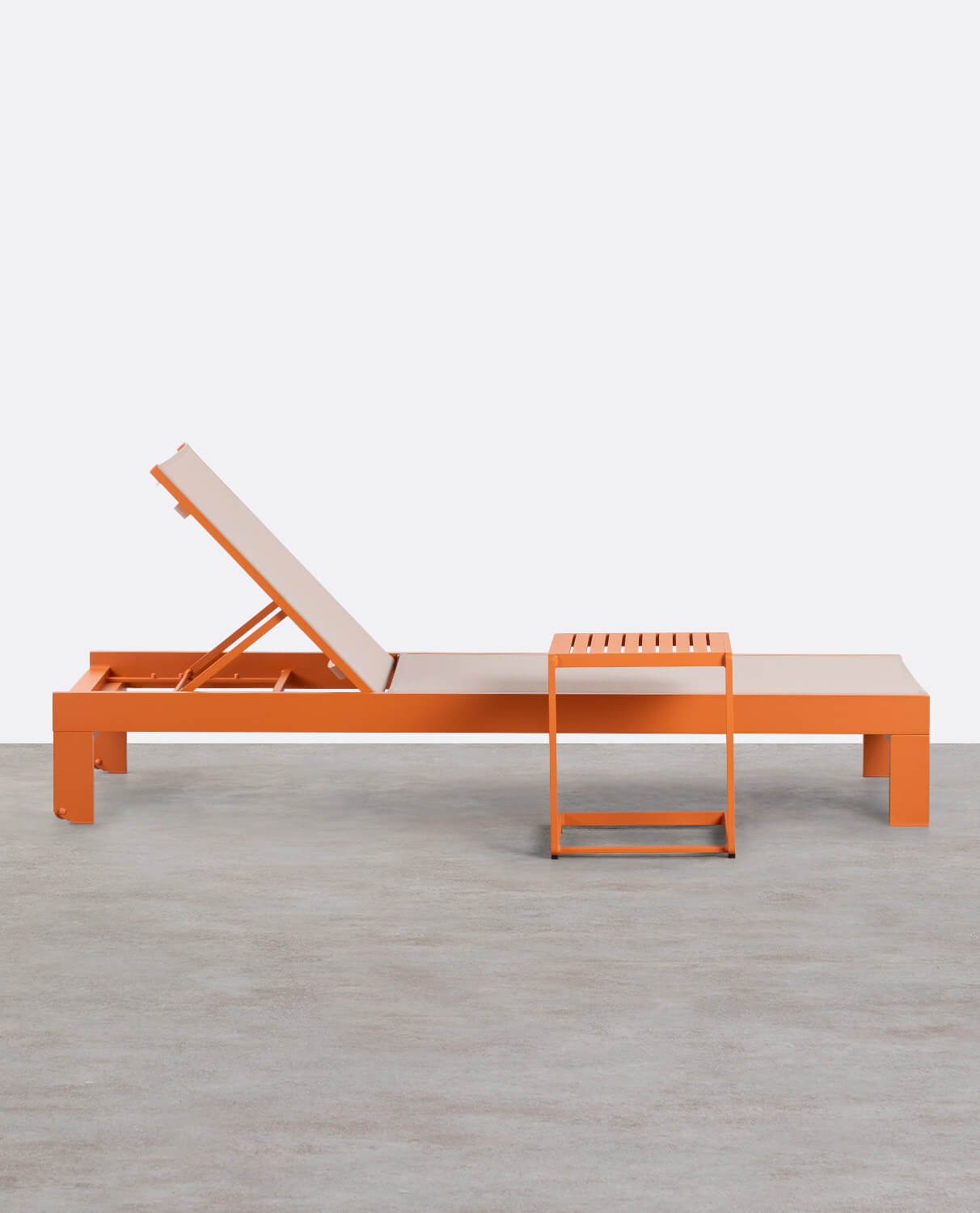 Transat et Table d´Appoint en Aluminium New Kreta, image de la gelerie 2