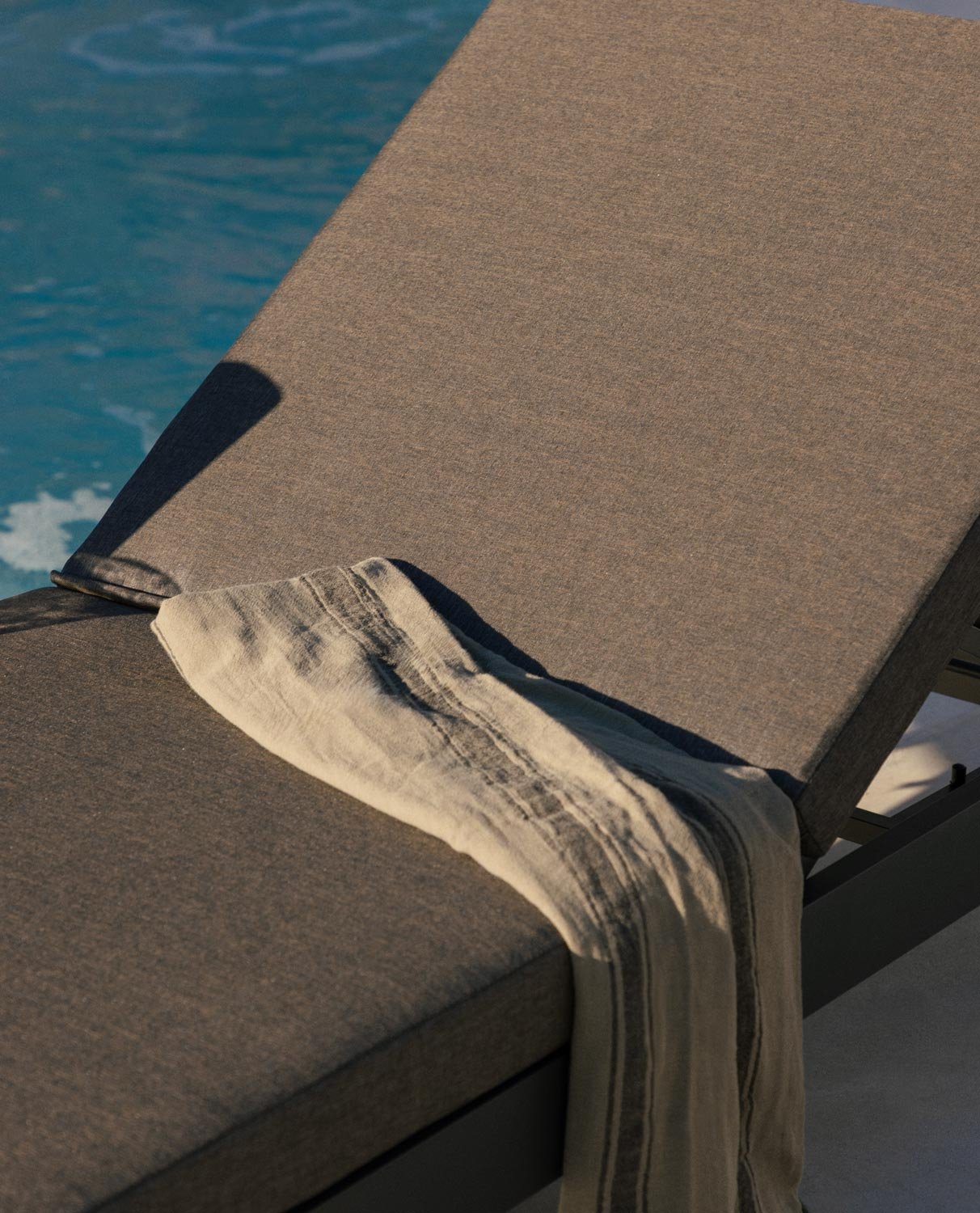 Coussin en Tissu pour Transat d'Extérieur (70,5x200 cm) Kreta, image de la gelerie 2