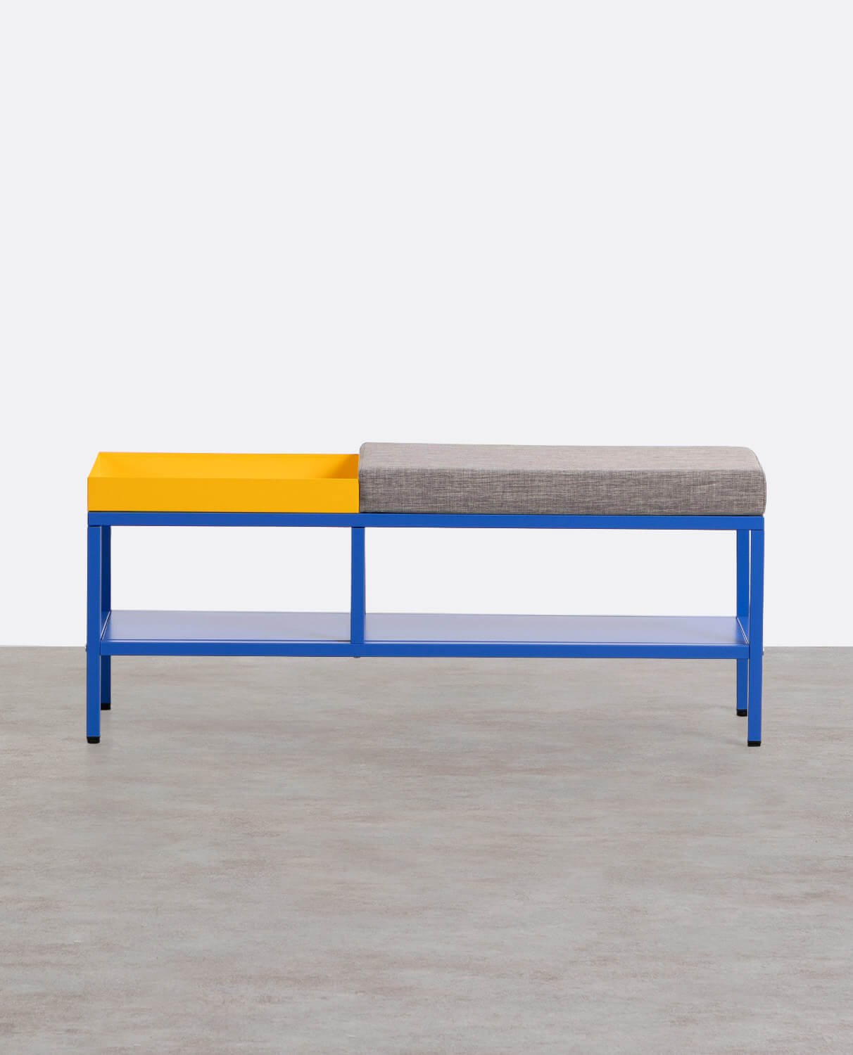 Banc à Chaussures avec Rangement en Acier Laminé Bruck, image de la gelerie 2