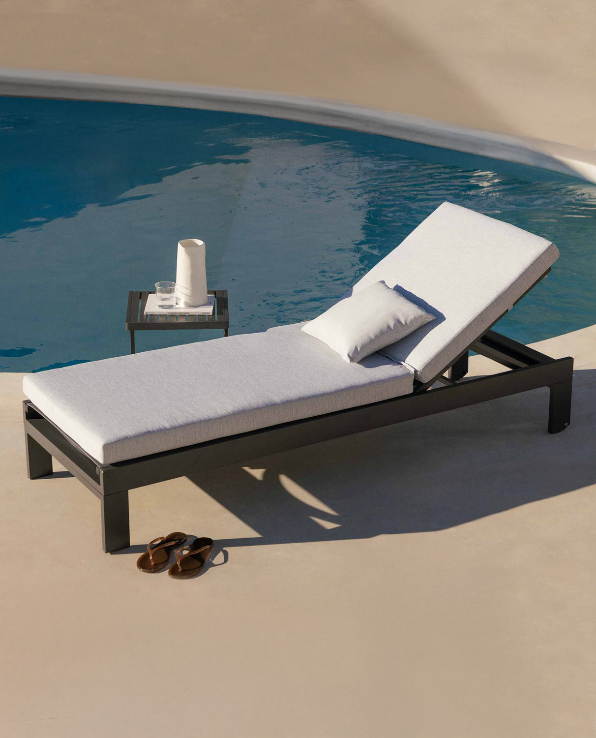 Transat avec Coussin Amovible et Coussin Carré New Kreta, image de la gelerie 2
