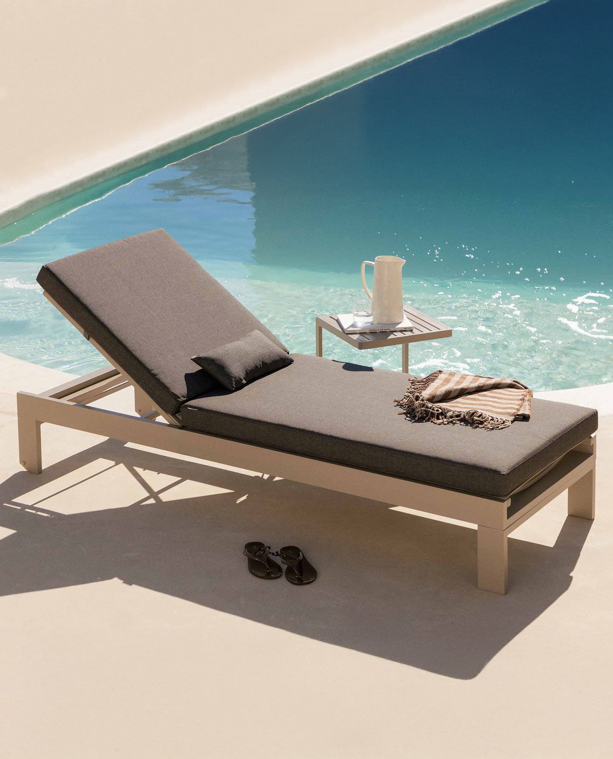 Transat avec Coussin Amovible et Coussin Rectangulaire New Kreta, image de la gelerie 2