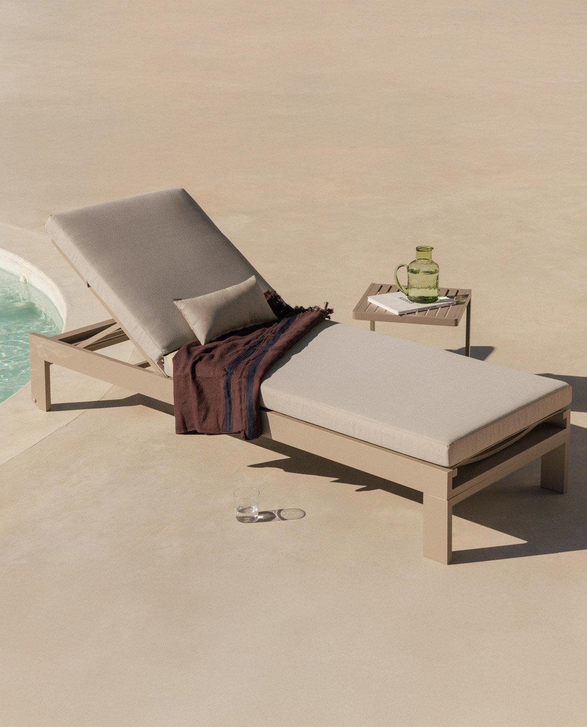 Transat avec Coussin Amovible et Coussin Rectangulaire New Kreta, image de la gelerie 2