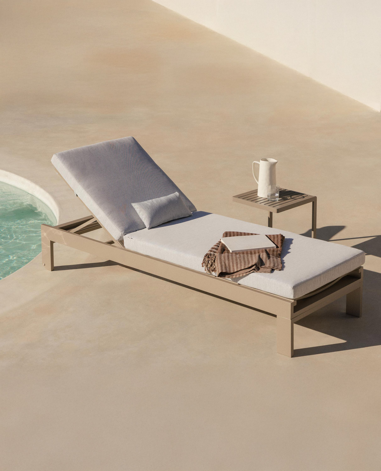 Transat avec Coussin Amovible et Coussin Rectangulaire New Kreta, image de la gelerie 2