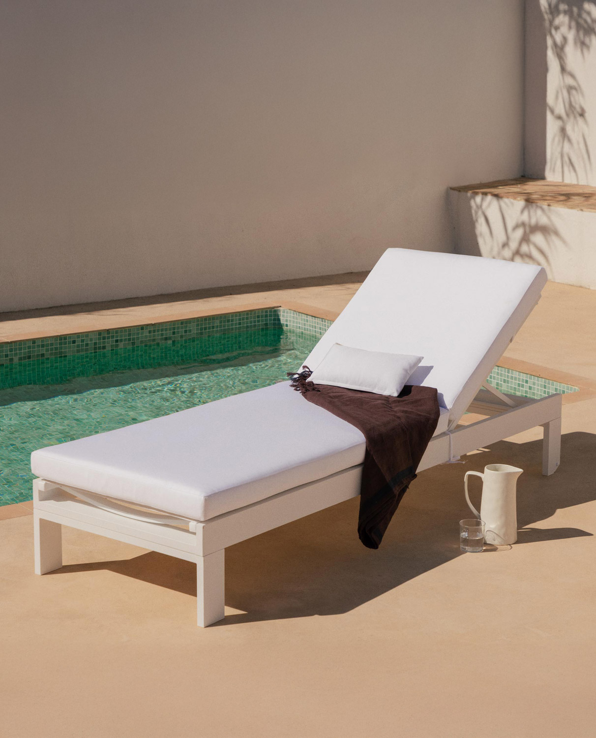 Transat avec Coussin Amovible et Coussin Rectangulaire New Kreta, image de la gelerie 2