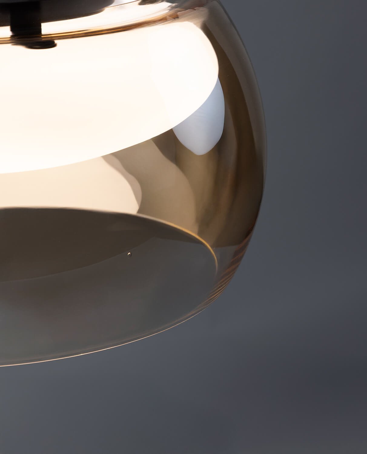 Plafonnier LED en Cristal (Ø40 cm) Lahti, image de la gelerie 3