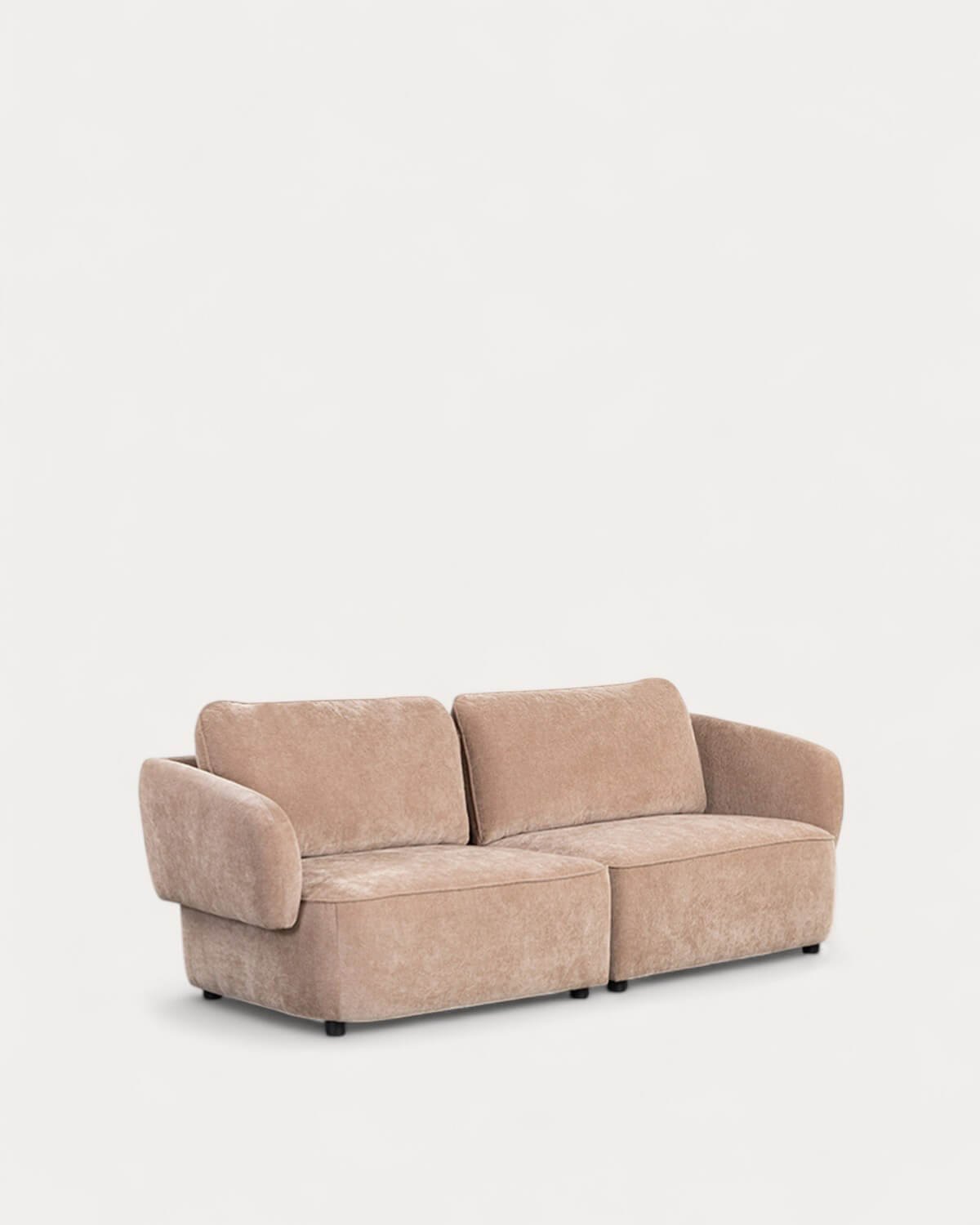 Canapé 2 Places avec Pouf en Tissu Kino, image de la gelerie 4