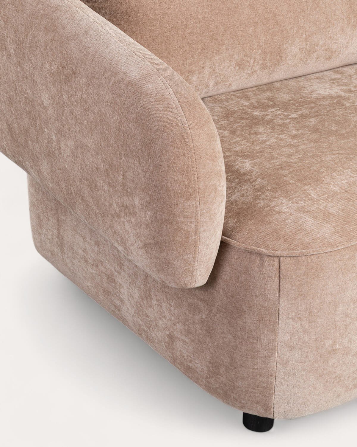 Canapé 2 Places avec Pouf en Tissu Kino, image de la gelerie 7