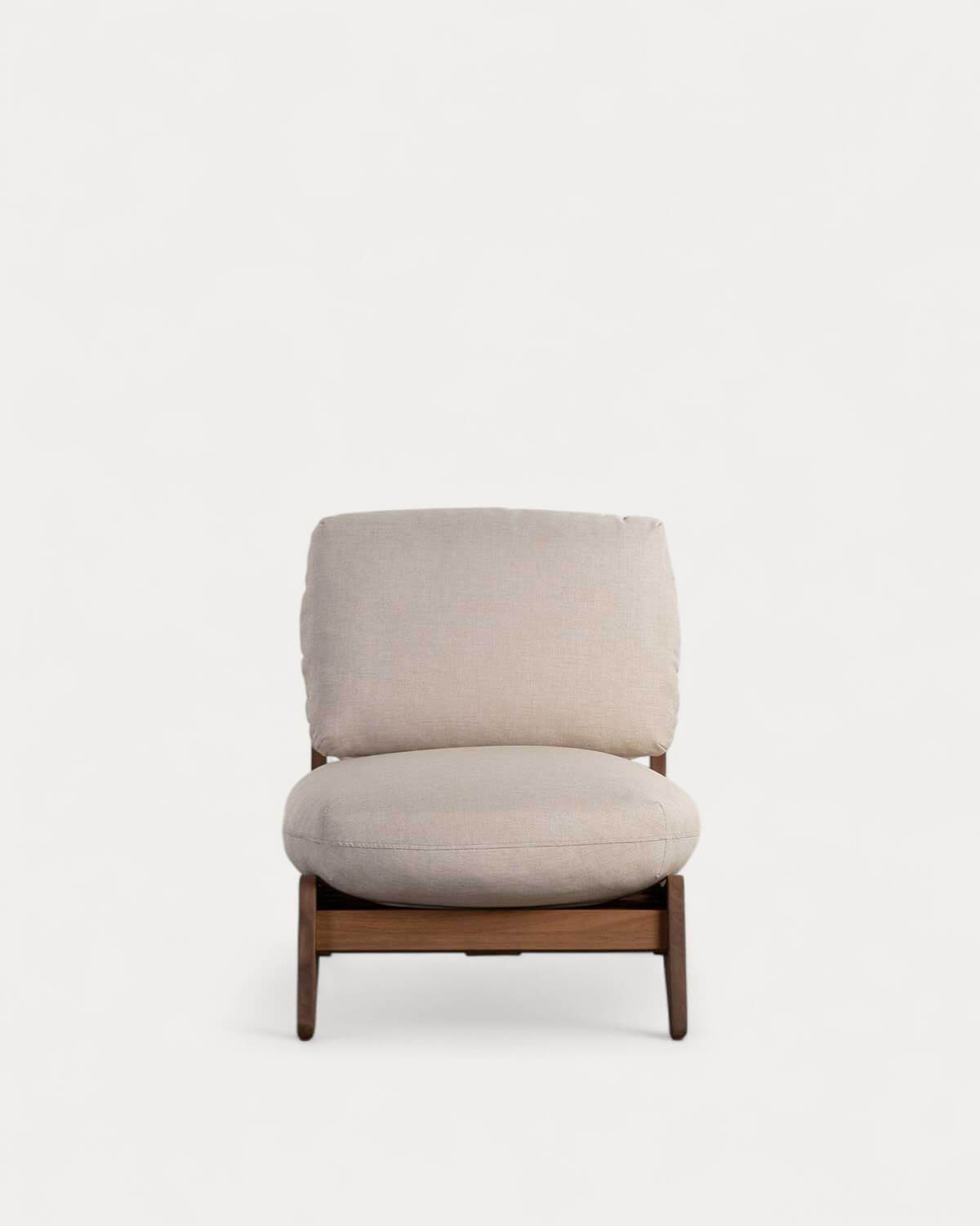 Pack de 2 Chaises de Jardin en Bois d'Acacia avec Coussins en Tissu Lorent, image de la gelerie 5