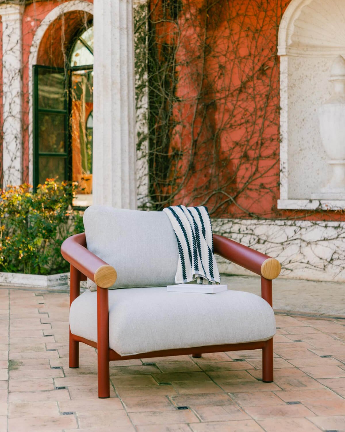 Chaise de Jardin en Aluminium avec Coussins Cheryl, image de la gelerie 2