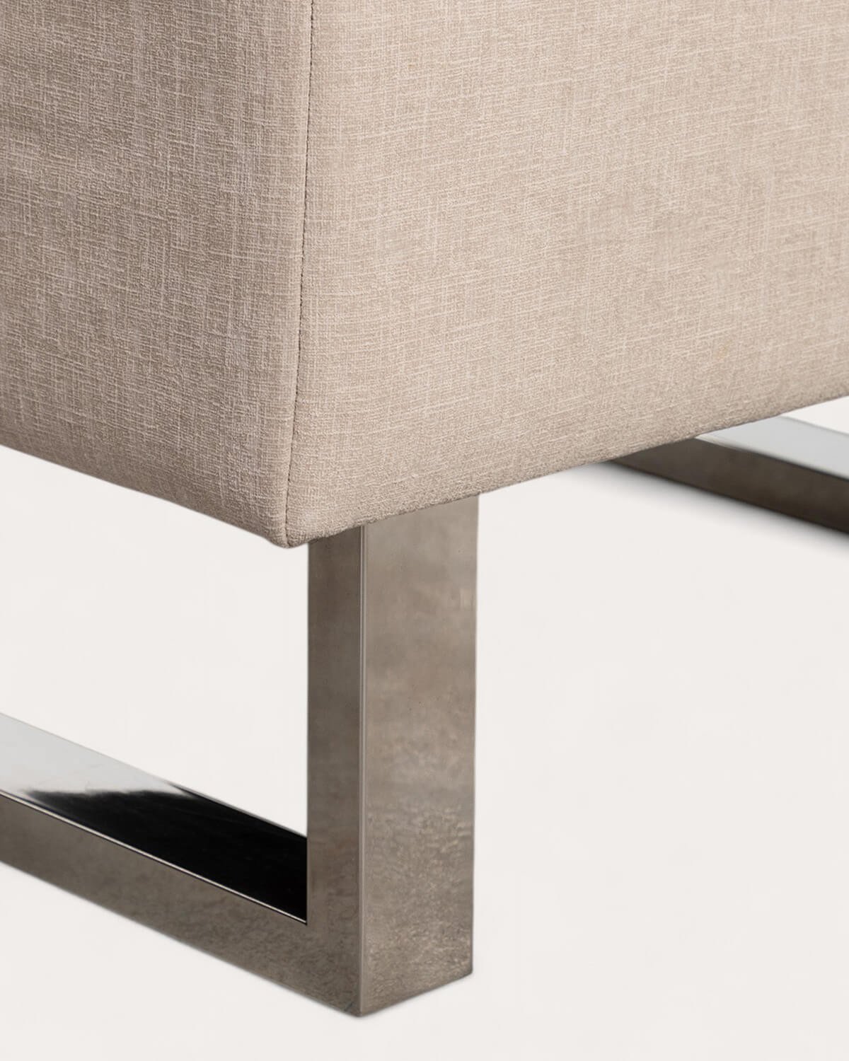 Fauteuil Inclinable avec Repose-Pieds en Tissu et Bois 70s, image de la gelerie 6