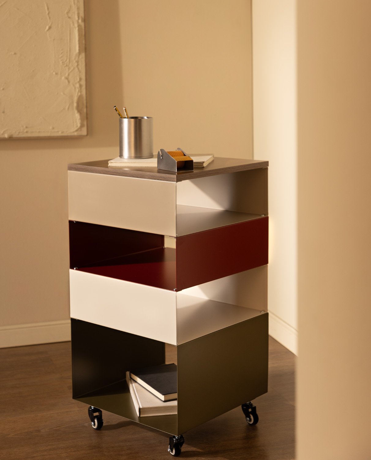 Etagère avec Roulettes en Métal (76x40 cm) Aiora, image de la gelerie 2