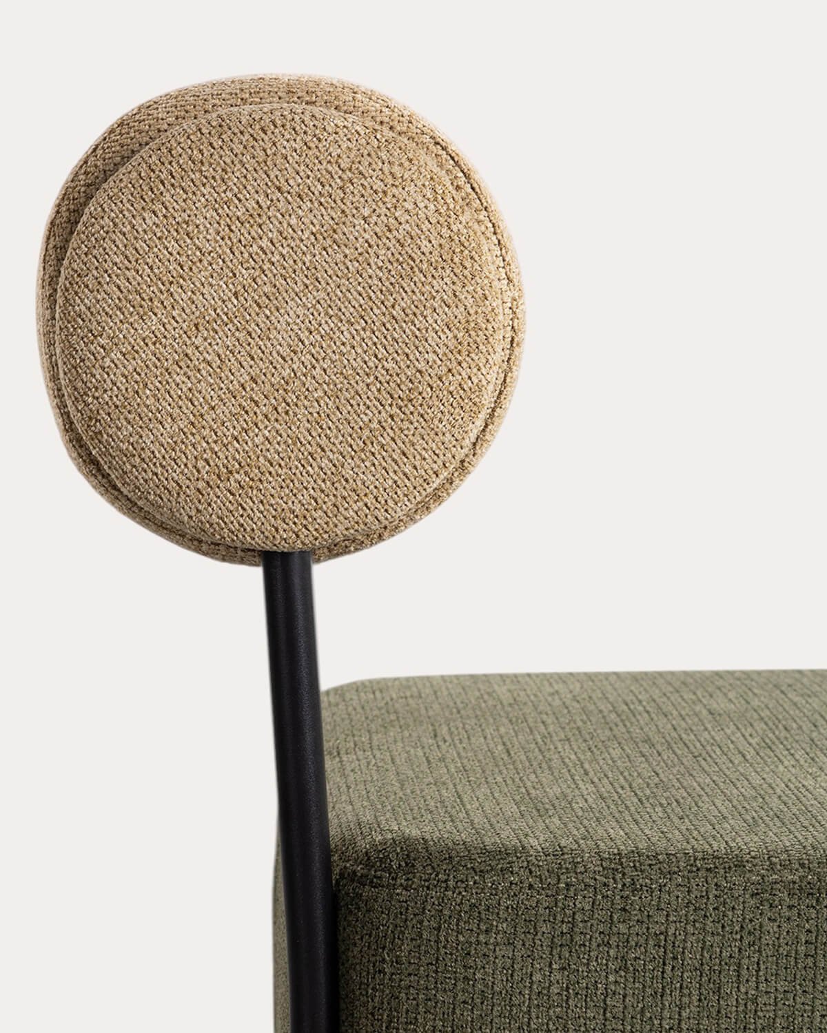 Fauteuil en Tissu et Métal Elin , image de la gelerie 7