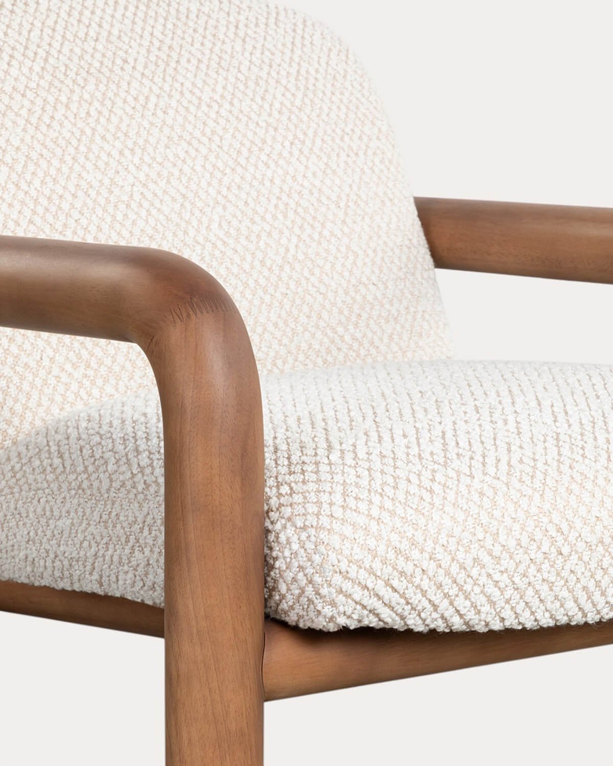 Fauteuil en Bois et Tissu Maiel , image de la gelerie 6