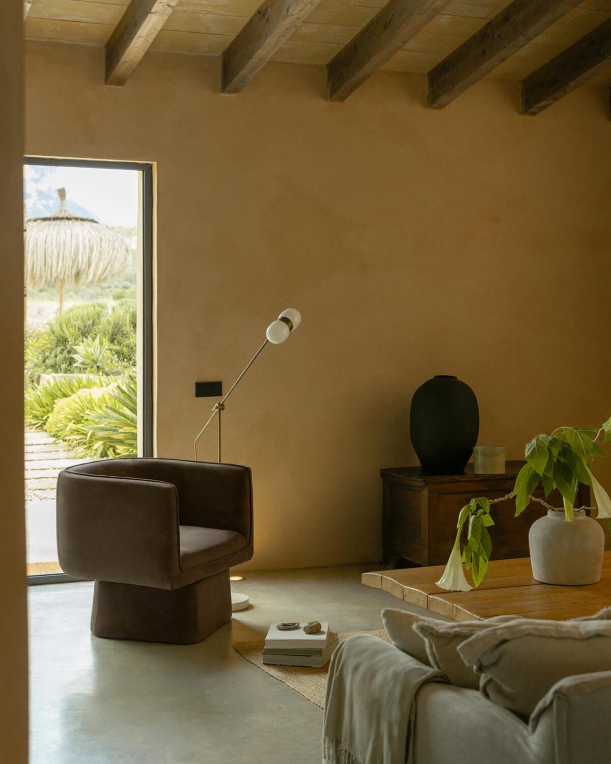 Fauteuil Pivotant en Tissu Mauren , image de la gelerie 2