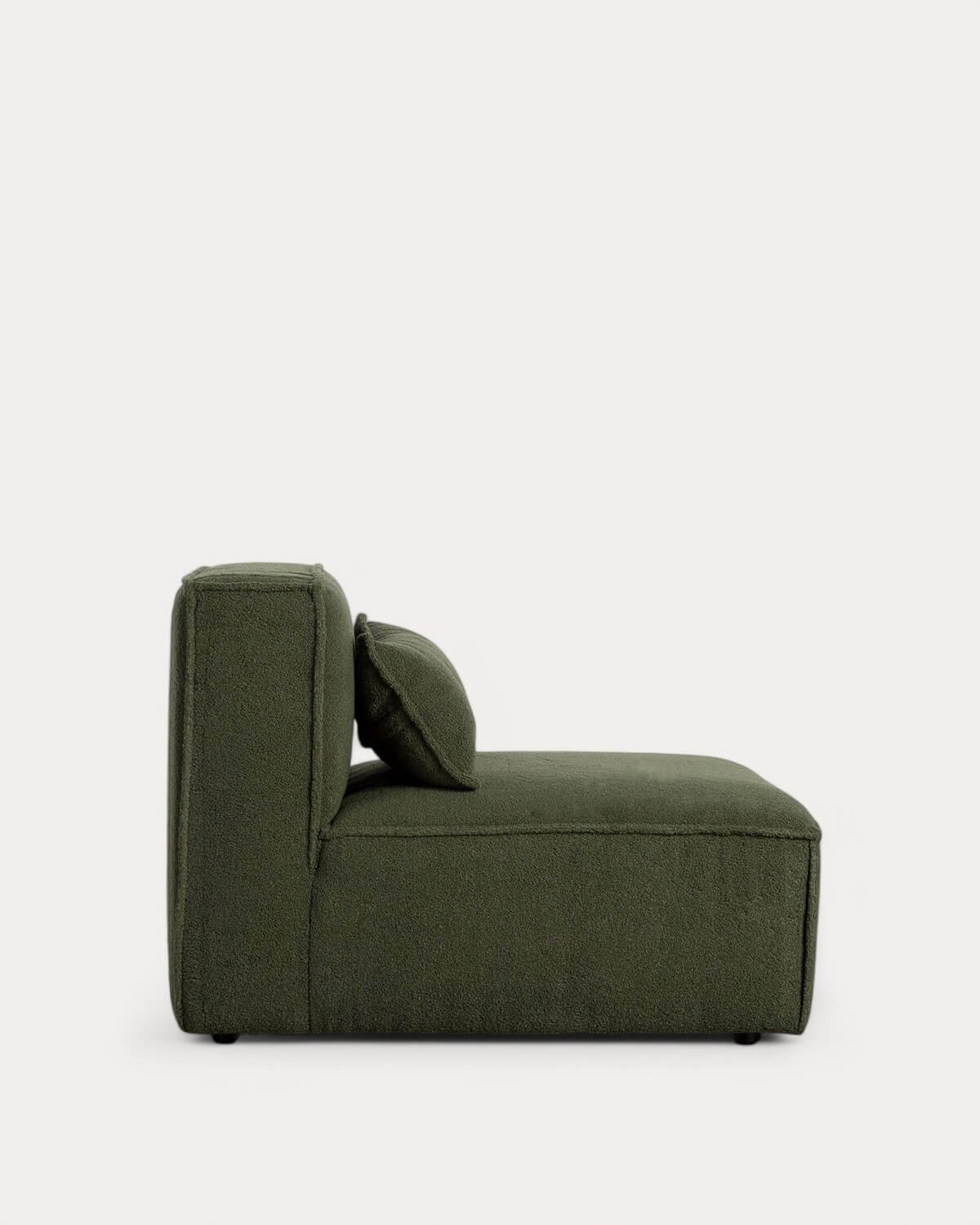 Canapé Modulable 2 Pièces en Tissu Bouclé Kilhe, image de la gelerie 2