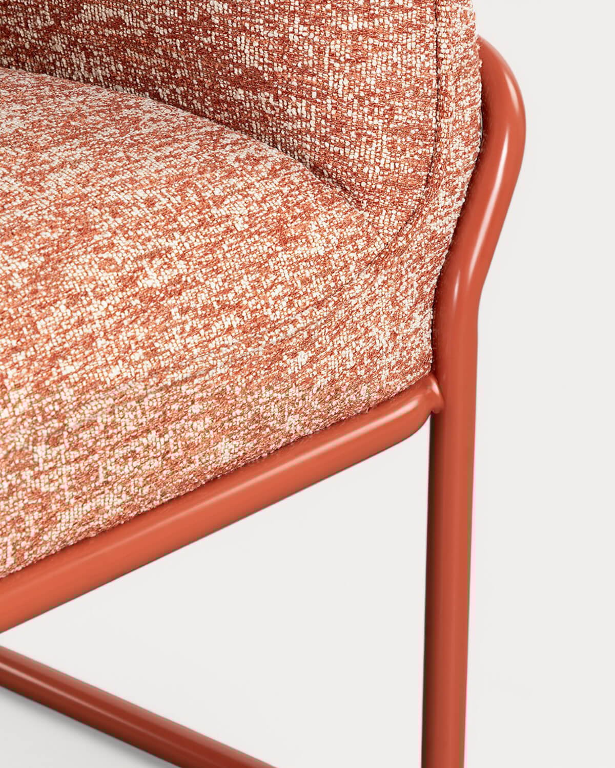 Fauteuil en tissu et métal Marcellus , image de la gelerie 7