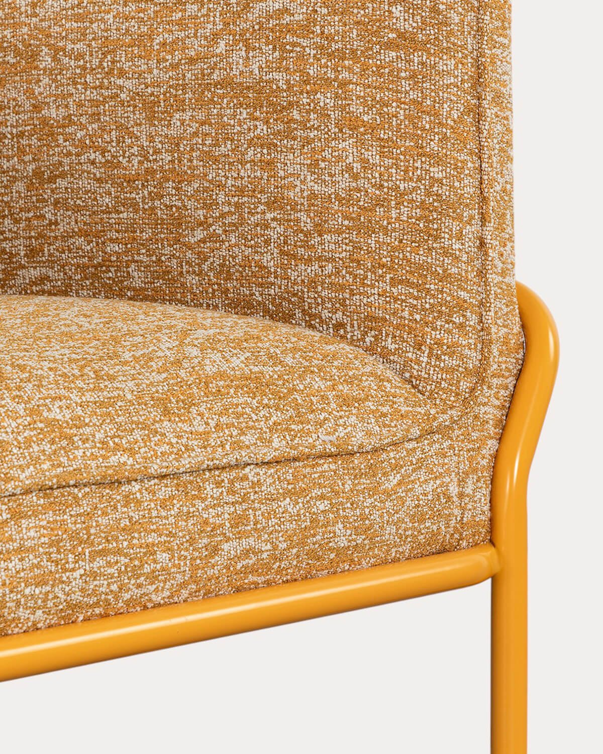 Fauteuil en tissu et métal Marcellus , image de la gelerie 7