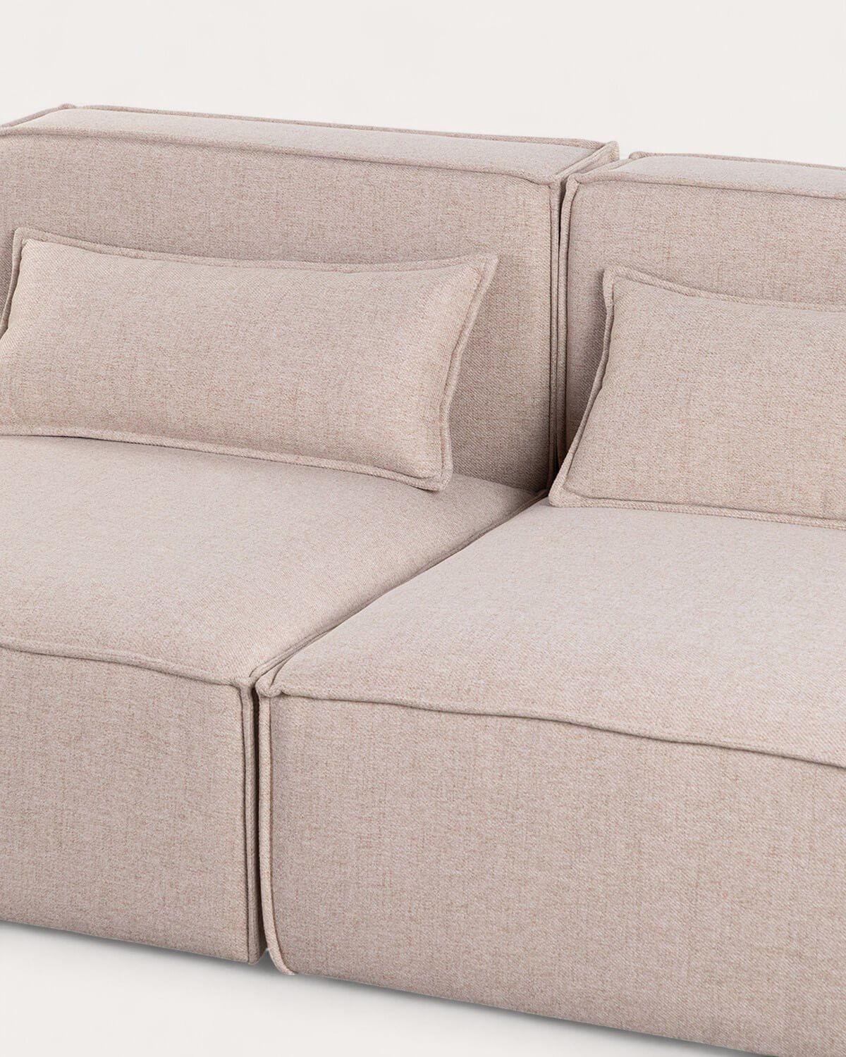 Canapé Modulable 2 pièces en Tissu Kilhe , image de la gelerie 3
