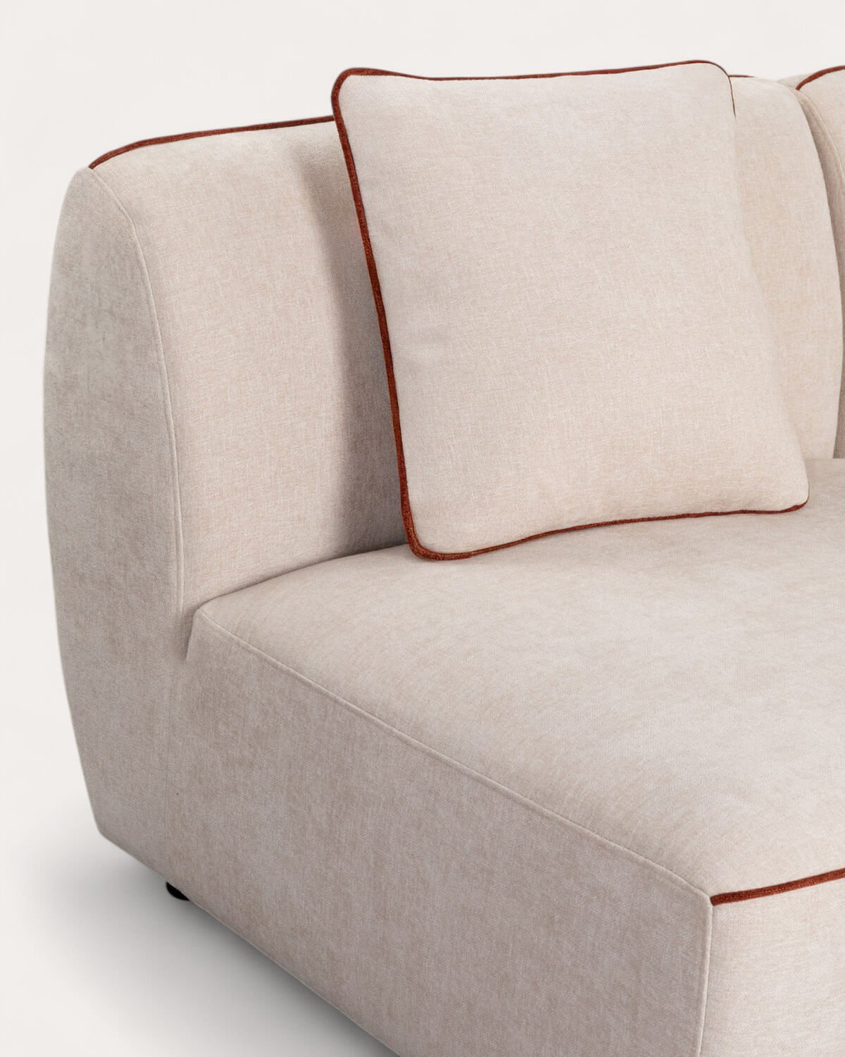 Canapé Modulable 2 Pièces Fauteuil en Tissu Ilham , image de la gelerie 5