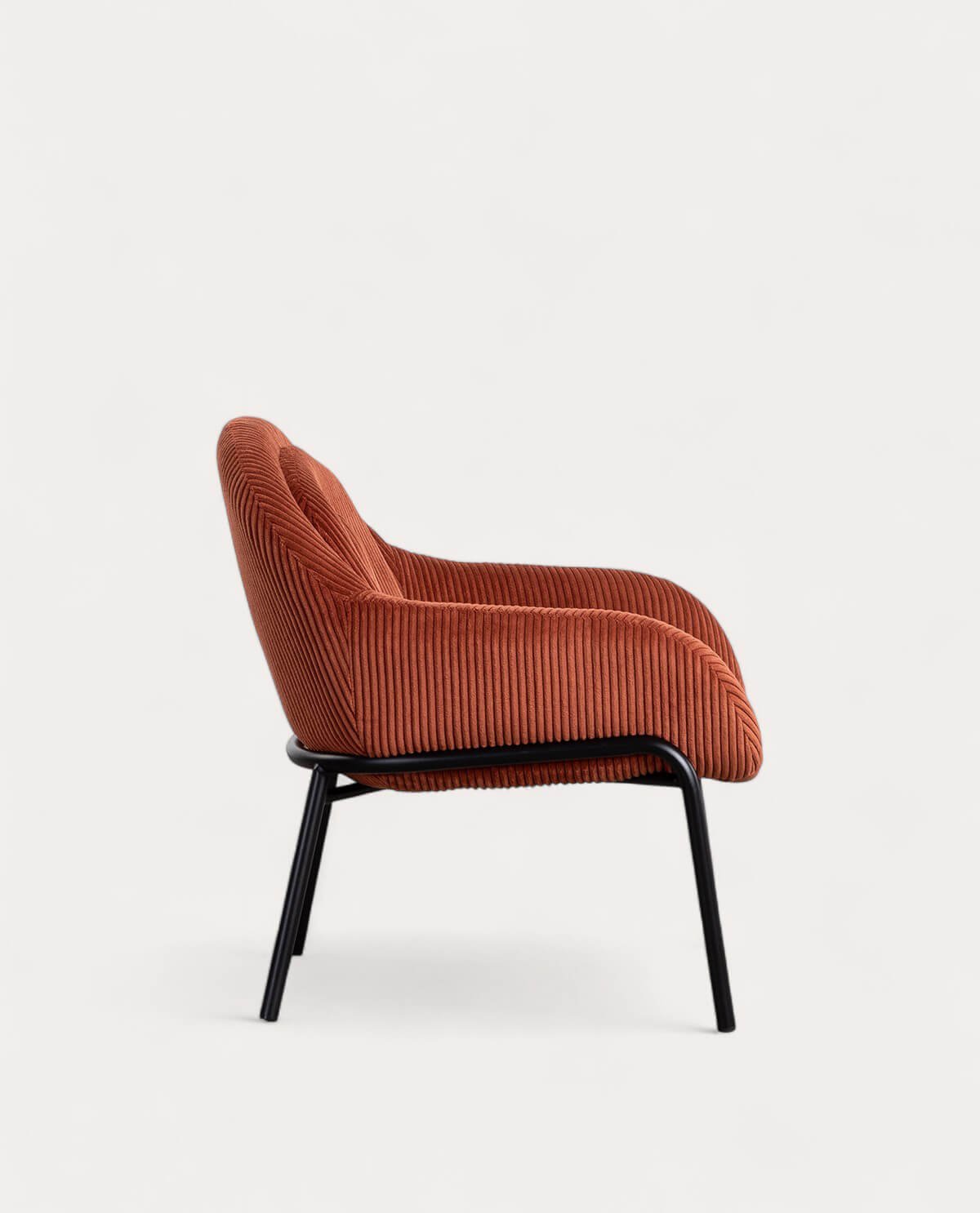 Fauteuil en Velours Épais et Métal Bres , image de la gelerie 4