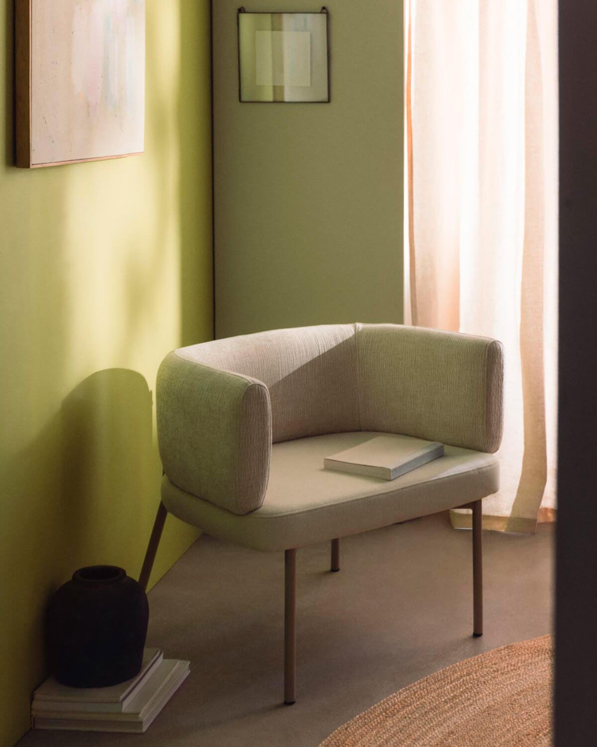 Fauteuil en Tissu et Métal Hades Soft, image de la gelerie 2