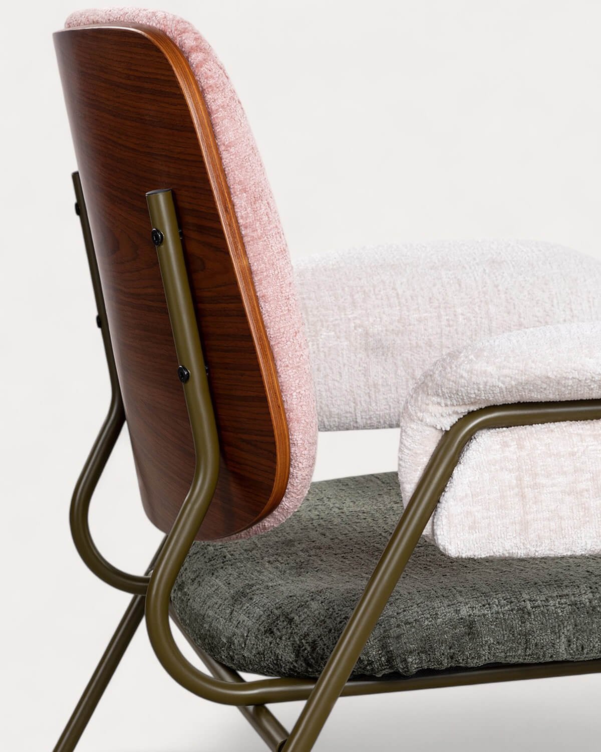 Fauteuil avec Accoudoirs en Métal et Tissu Vegas, image de la gelerie 6