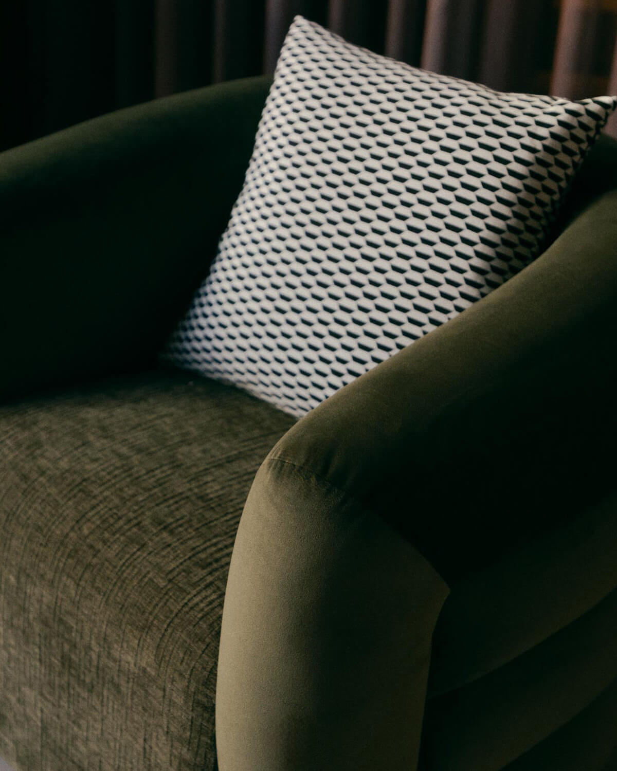 Fauteuil en Tissu Deian, image de la gelerie 3