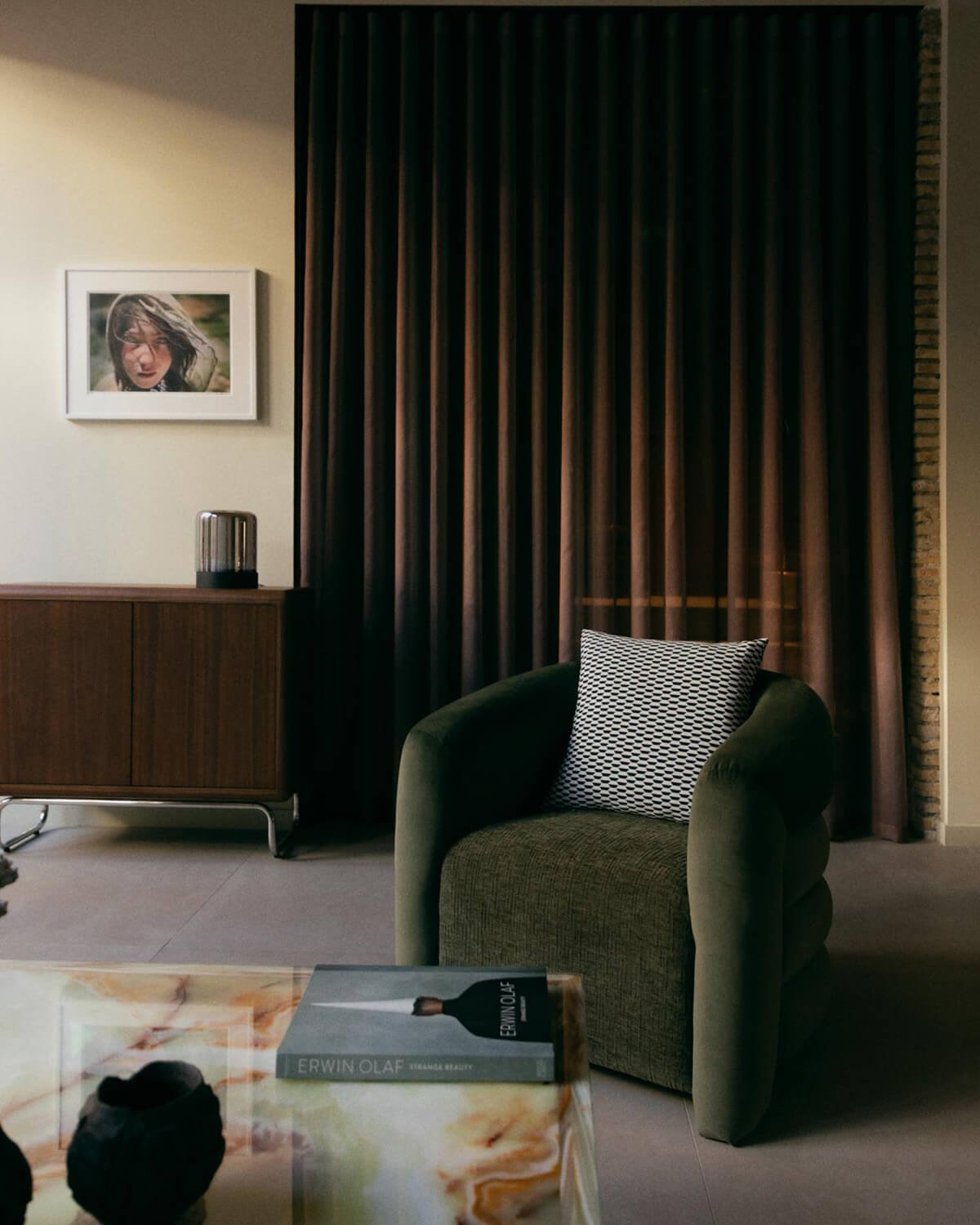 Fauteuil en Tissu Deian, image de la gelerie 2