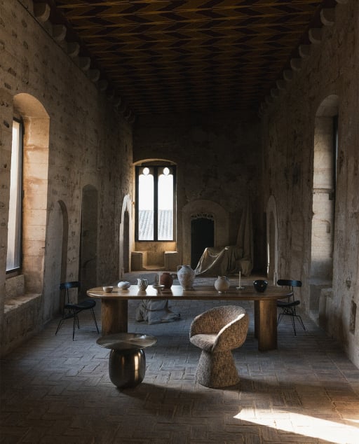 Table à Manger Ovale en Bois de Manguier (300x110 cm) Leno