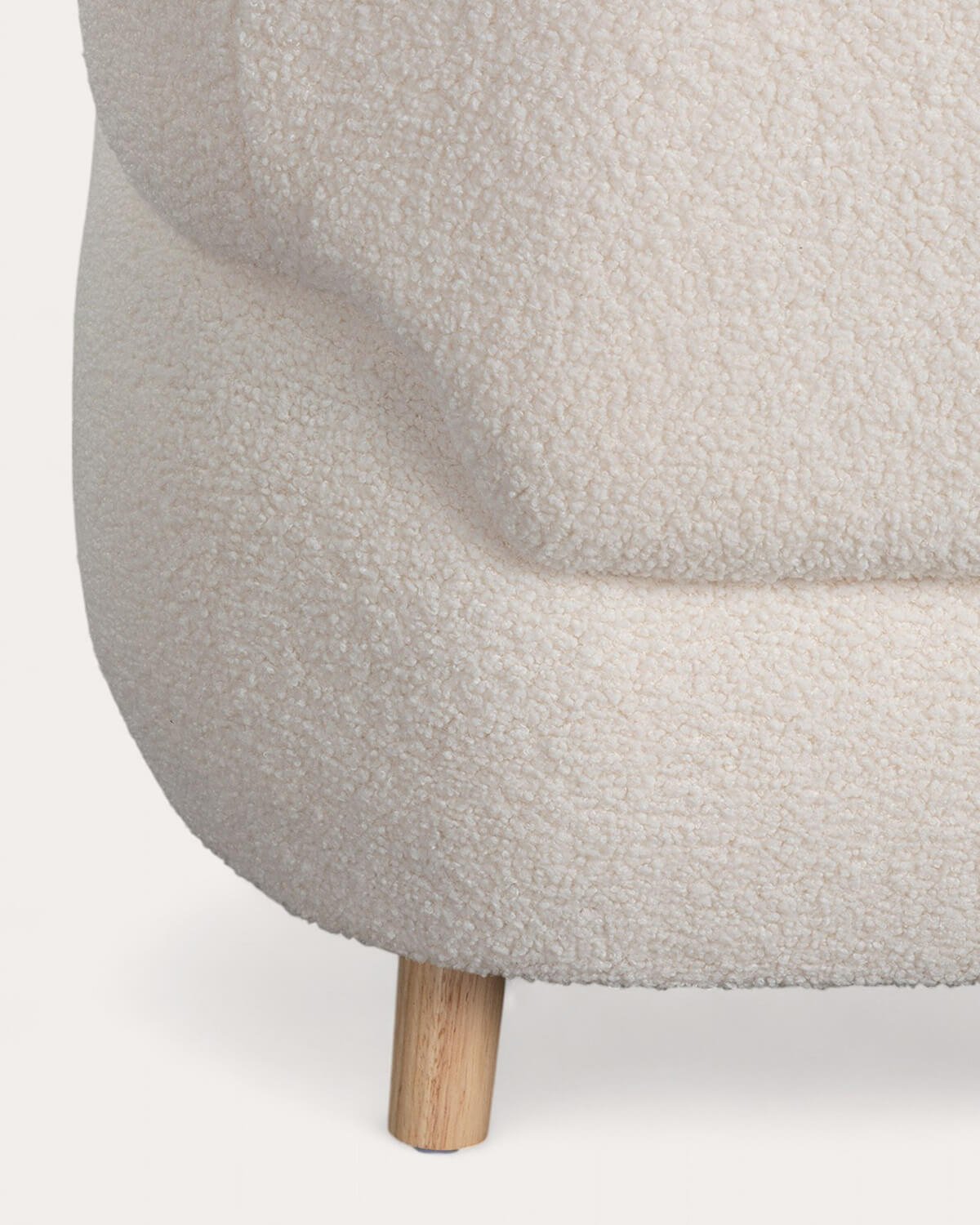 Fauteuil en Tissu Bouclé Ailen, image de la gelerie 8