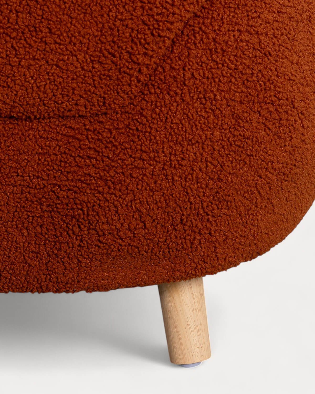 Fauteuil en Tissu Bouclé Ailen, image de la gelerie 8