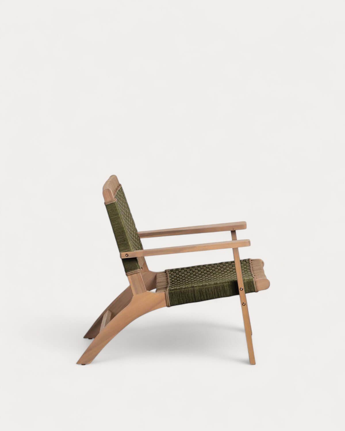 Fauteuil de Jardin en Bois d'Acacia et Corde Mirle , image de la gelerie 4