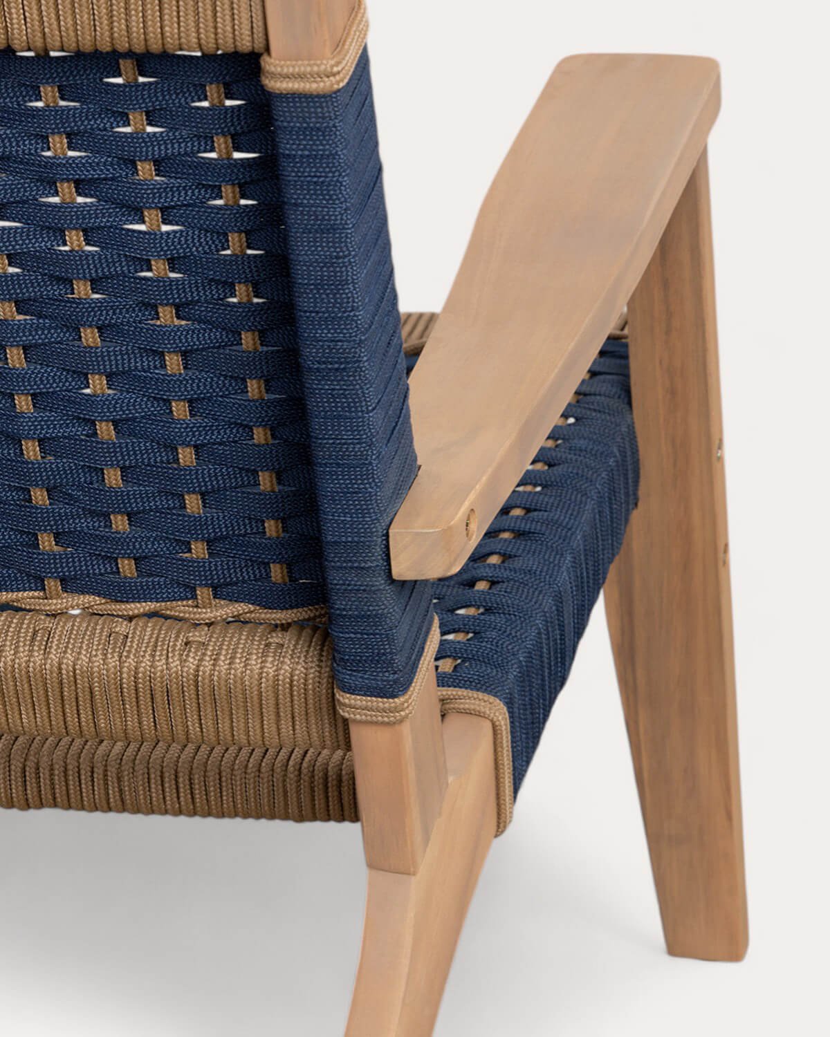 Fauteuil de Jardin en Bois d'Acacia et Corde Mirle , image de la gelerie 6