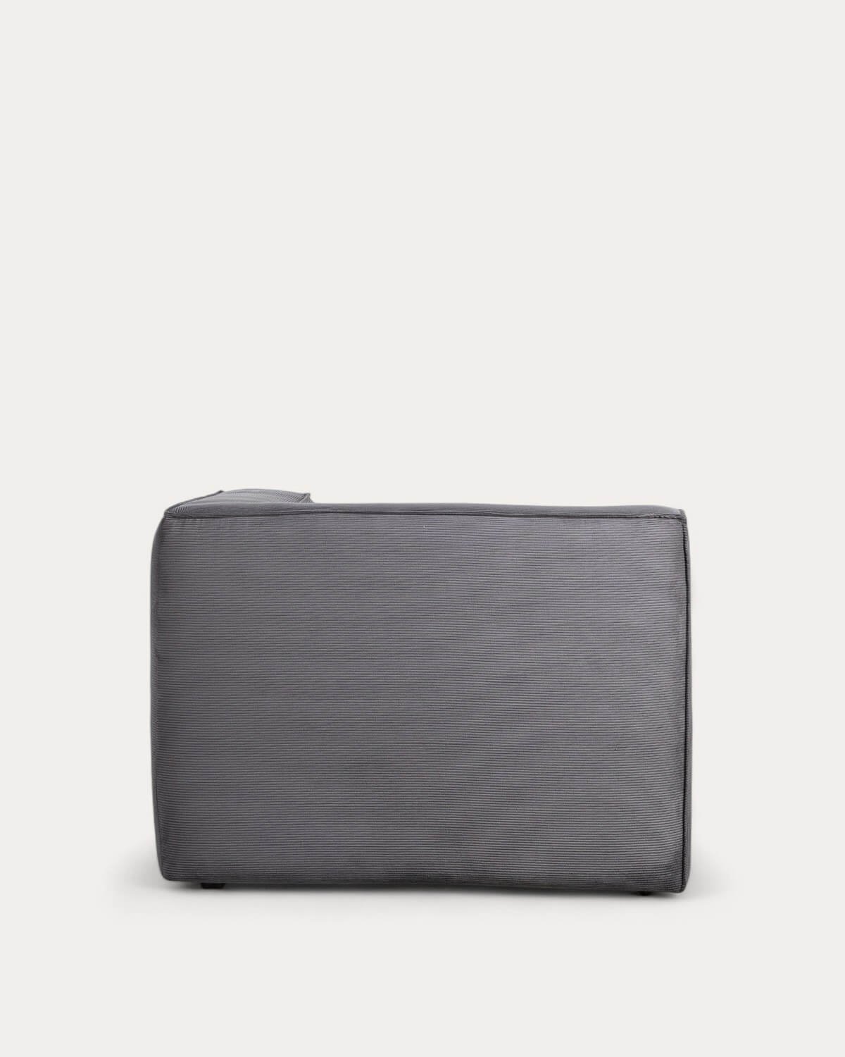 Module de Fauteuil d'Angle pour Canapé en Velours Côtelé Kilhe, image de la gelerie 3