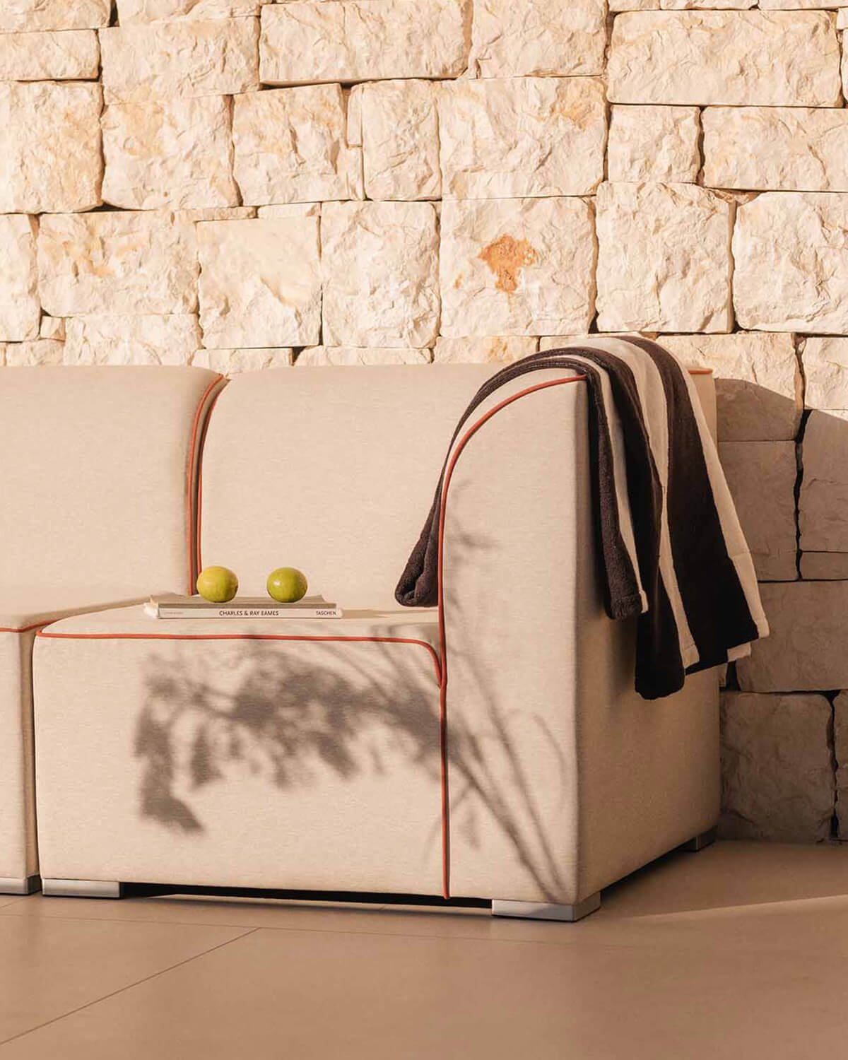 Module Fauteuil d'Angle de Jardin pour Canapé en Tissu Lagos, image de la gelerie 2