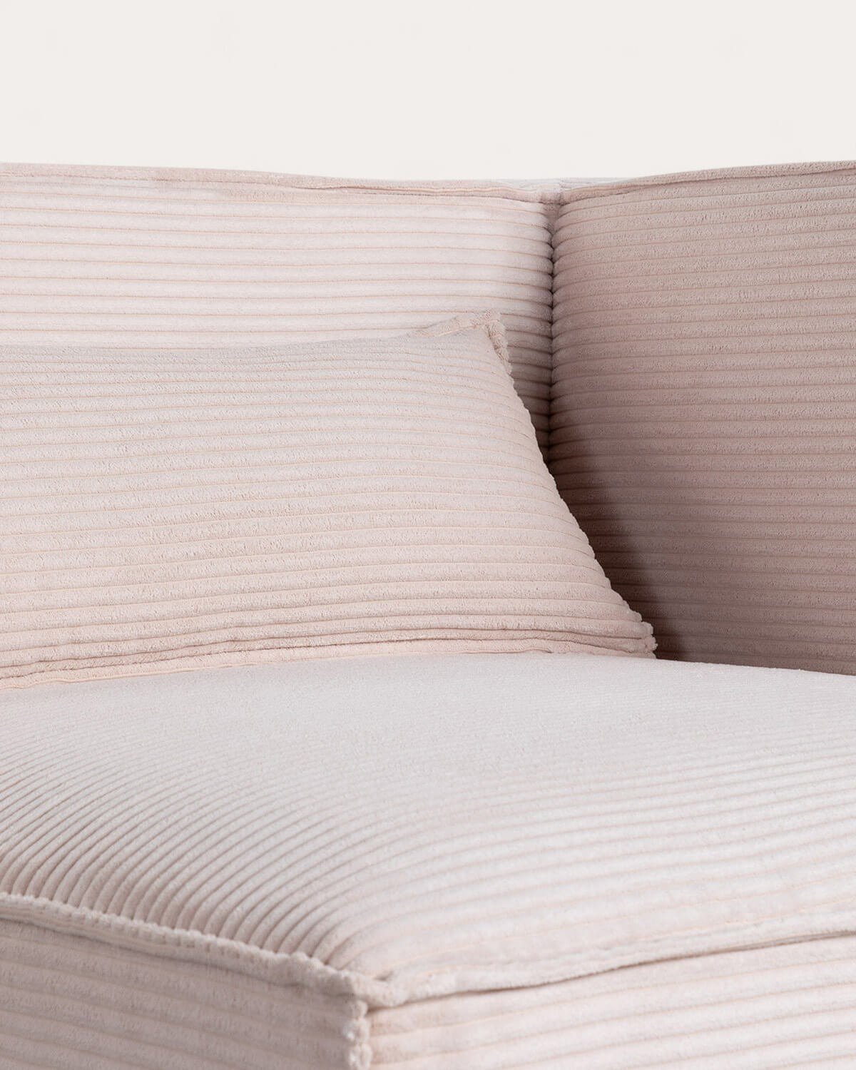 Module de Fauteuil d'Angle en Velours Côtelé Épais Kilhe, image de la gelerie 6