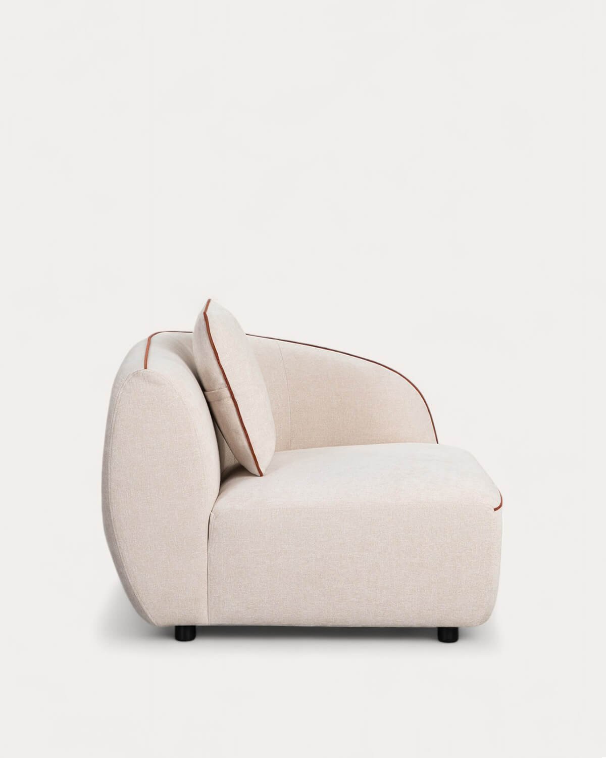 Module de Fauteuil D'Angle Droit en Tissu pour Canapé Ilham, image de la gelerie 2