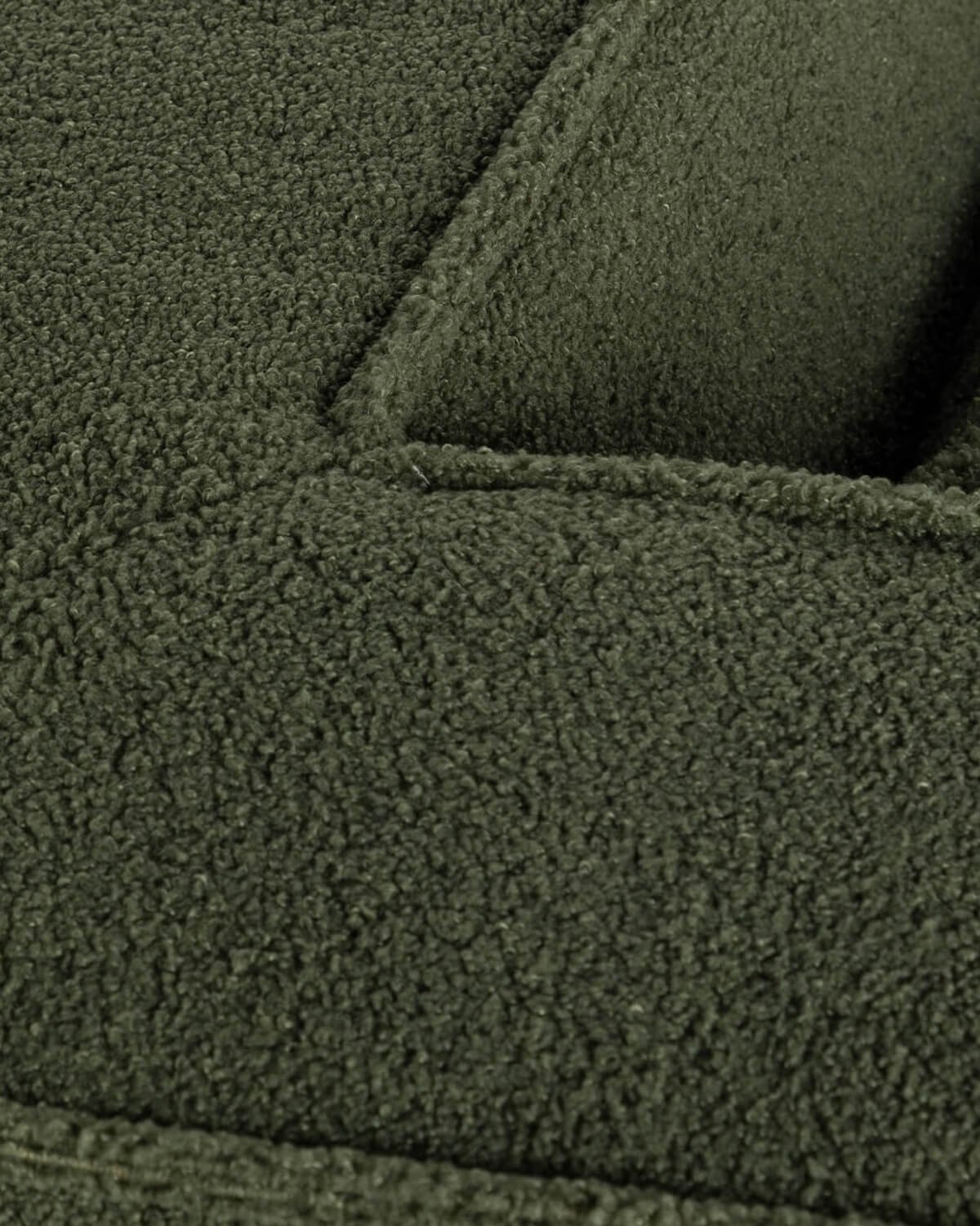 Fauteuil d'Angle Modulable avec Pouf en Tissu Bouclé Kilhe, image de la gelerie 4