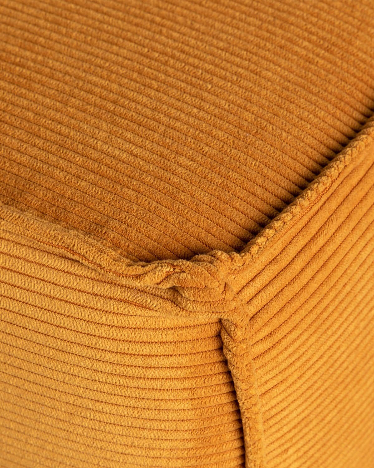 Canapé Modulaire 2 pièces et Pouf en Velours Côtelé Kilhe, image de la gelerie 5