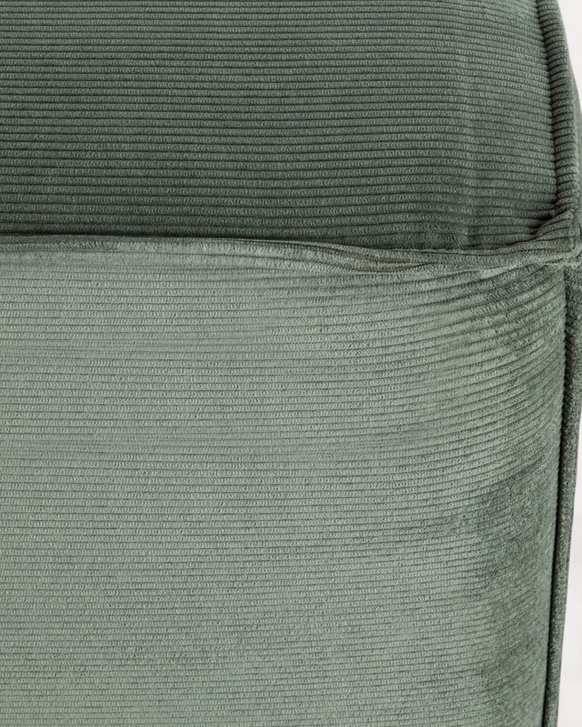 Canapé Modulaire 3 Pièces avec 2 Fauteuils d'Angle en Velours Côtelé Kilhe, image de la gelerie 7