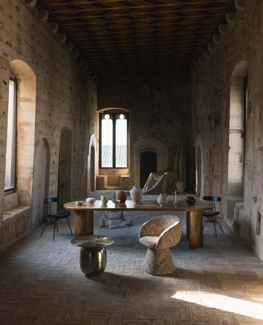 Table à Manger Ovale en Bois de Manguier (300x110 cm) Leno