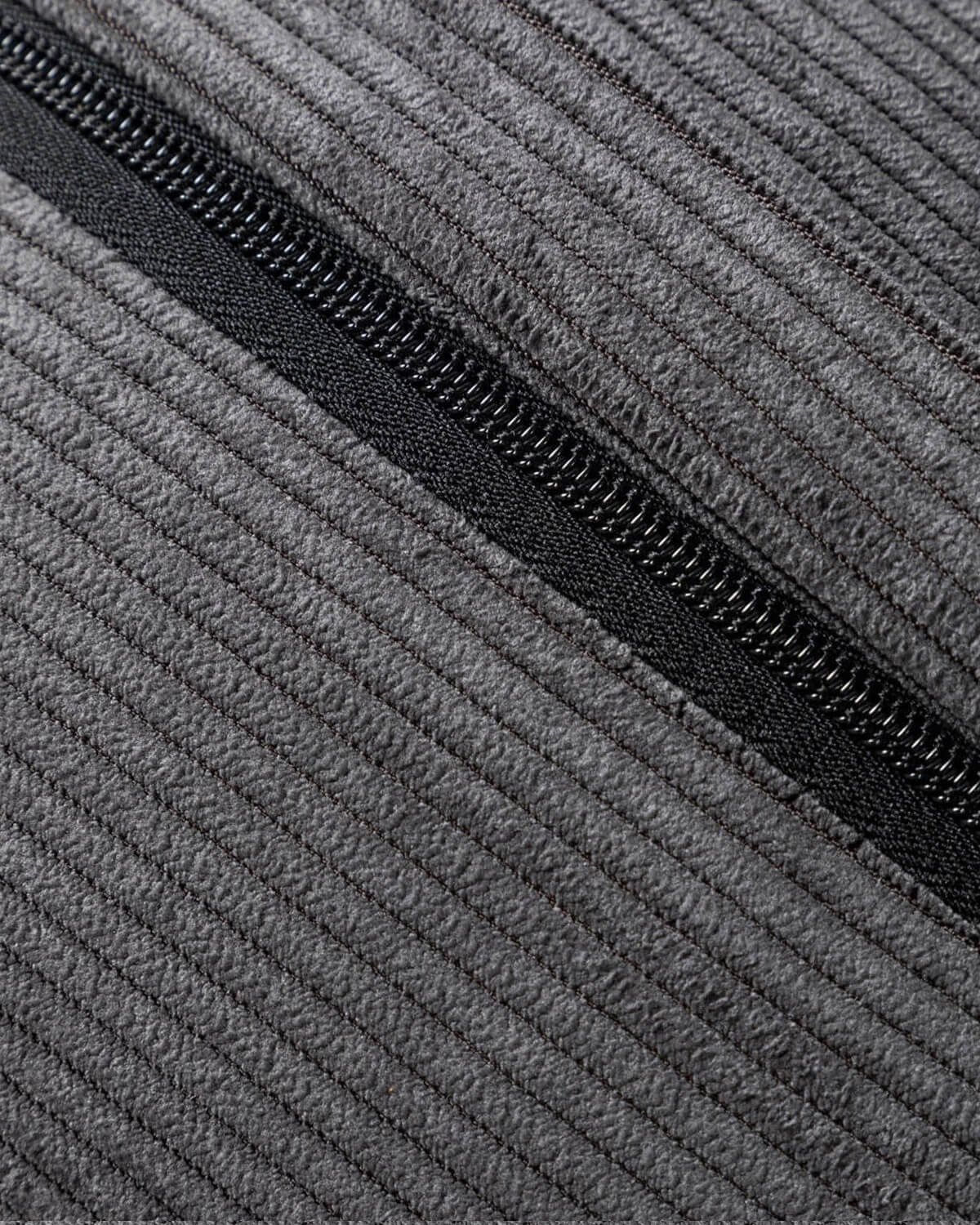 Canapé Modulaire 4 Pièces avec 2 Fauteuils d'Angle et Pouf en Velours Côtelé Kilhe, image de la gelerie 5