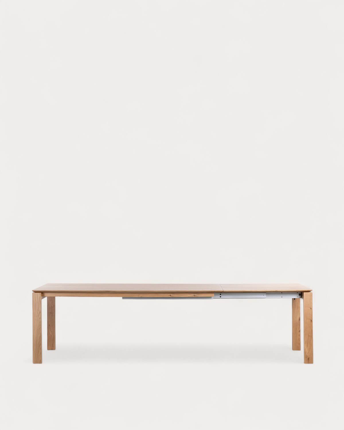 Table de Salle à Manger Rectangulaire Extensible en Bois (195-285x90 cm) Deran, image de la gelerie 4