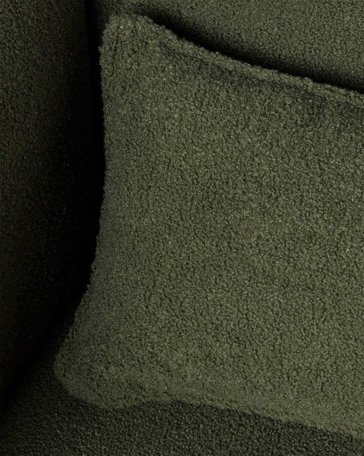 Canapé Modulaire 3 Pièces et Pouf en Tissu Bouclé Kilhe, image de la gelerie 4