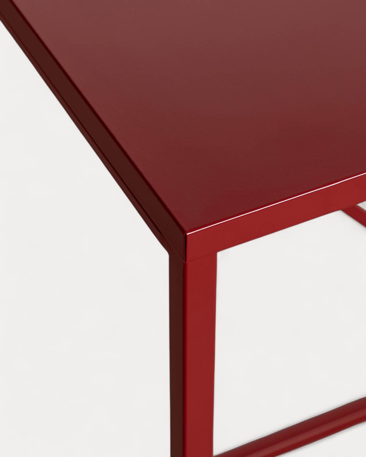 Table de salle à manger en acier stratifié (140x80 cm) Ibiza, image de la gelerie 7