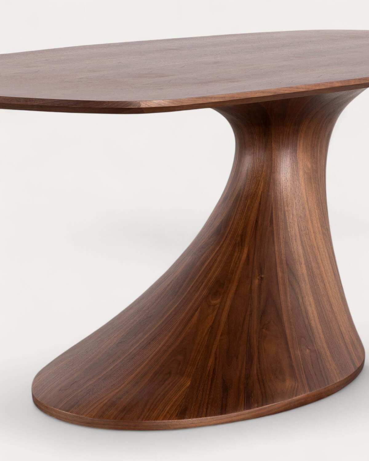 Table de Salle à Manger Rectangulaire en Bois et Fibre de Verre (220x100 cm) Flawas, image de la gelerie 7